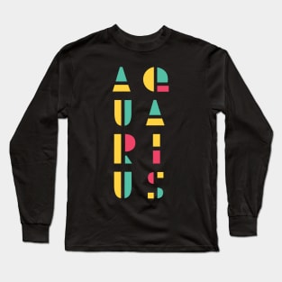 Aquarius Long Sleeve T-Shirt